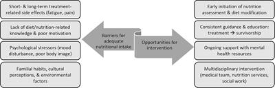 Nutritional assessment and dietary intervention among survivors of childhood cancer: current landscape and a look to the future